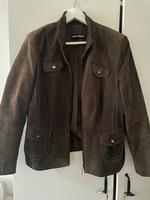 schöne wildlederjacke suede jacket in braun Niedersachsen - Lüneburg Vorschau