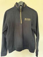HUGO BOSS Pullover – Schwarz mit Goldakzenten Niedersachsen - Göttingen Vorschau