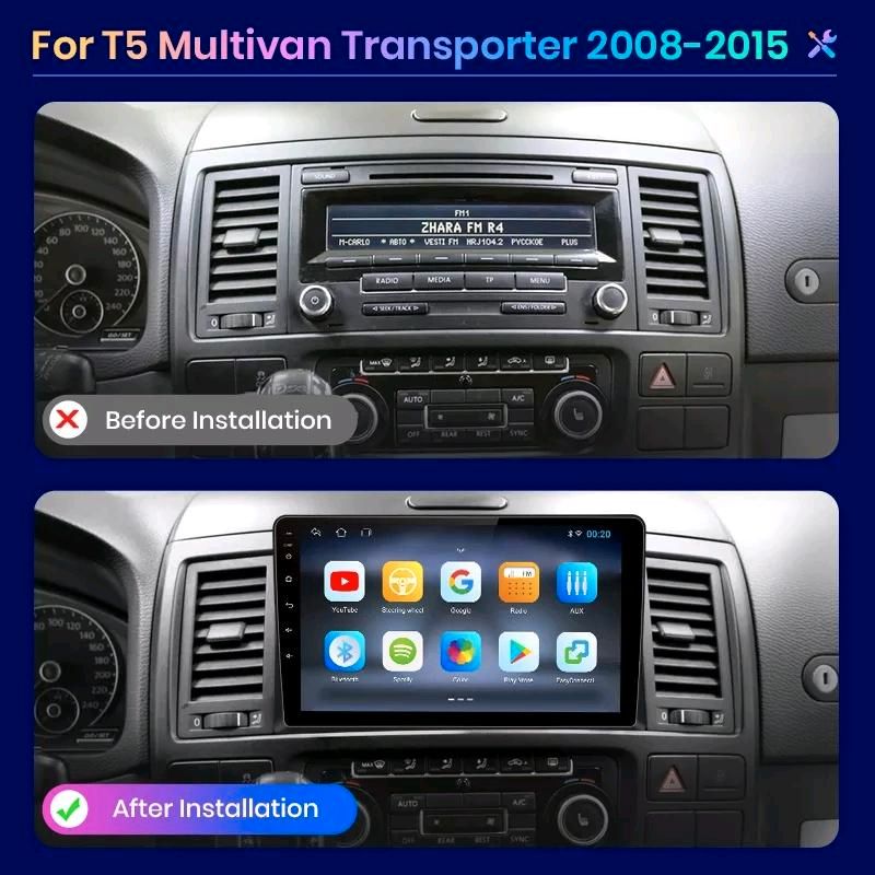 Android Autoradio VW Multivan T5 2003-2015  Multimedia in Burghausen