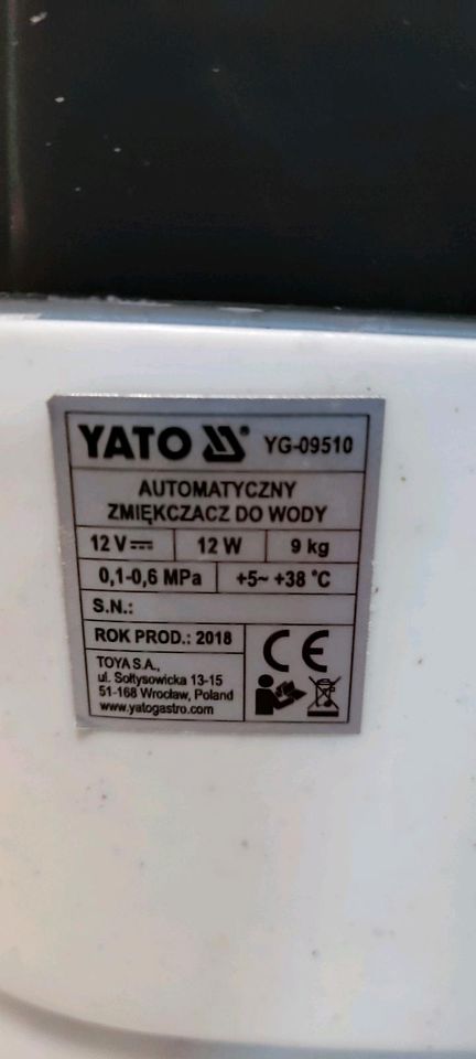 Wasserenthärtungsanlage Yato defekt/Ersatzteile in Penzberg