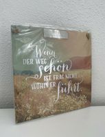 NEU ❗️ Wandbild Dekoration Deko 18x18 Bild mit Spruch Wiesbaden - Erbenheim Vorschau