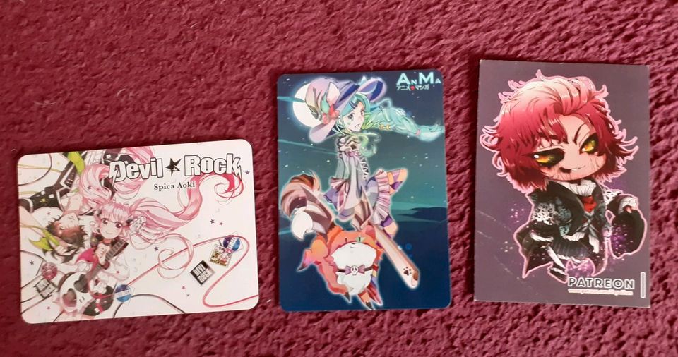 Verschiedene Postkarten Manga / Anime bevorzugt Tausch in Osnabrück