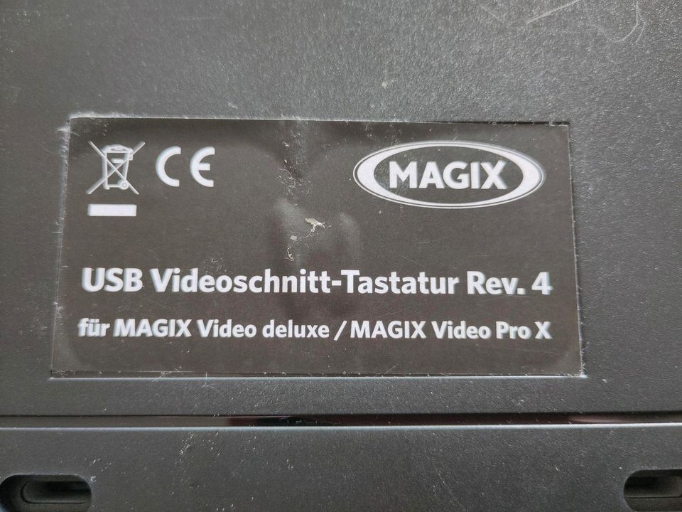 Magix Video Videoschnitt Tastatur USB Rev. 4 in Merseburg