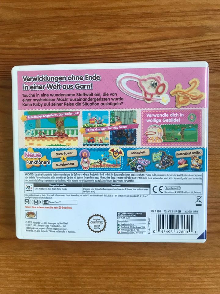 Kirby und das extra magische Garn Nintendo 3Ds in Wuppertal