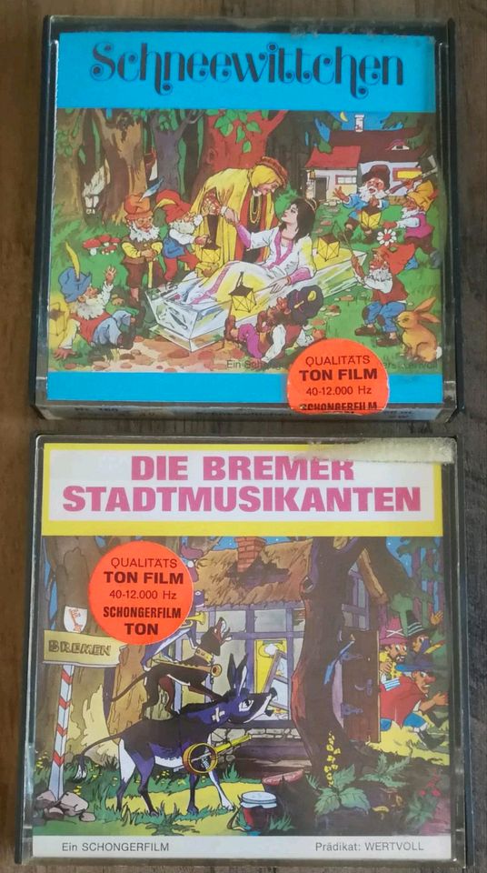 Super 8 Filme Sammlung (9 Filme) - Cleopatra, Schneewittchen, Hän in Obertshausen