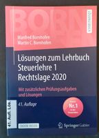 Steuerlehre 1 - Bornhofen - Lösungen zum Lehrbuch 2020 Hamburg-Nord - Hamburg Ohlsdorf Vorschau