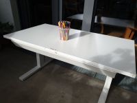 Höhenverstellbarer LIFETIME Schreibtisch 120 cm - Kiefer weiß Düsseldorf - Derendorf Vorschau