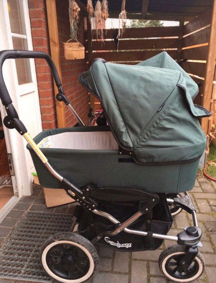 Geschwisterwagen Kinderwagen Emmaljunga Double Viking Lounge in Teltow