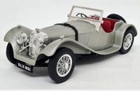 Burago 1/18 Jaguar SS 100 Silver 1937 3006 Diecast Model Car Mitte - Wedding Vorschau