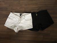 Baumwoll- Shorts, Schwarz & Beige, H&M, Gr. 34 Nordrhein-Westfalen - Hückeswagen Vorschau