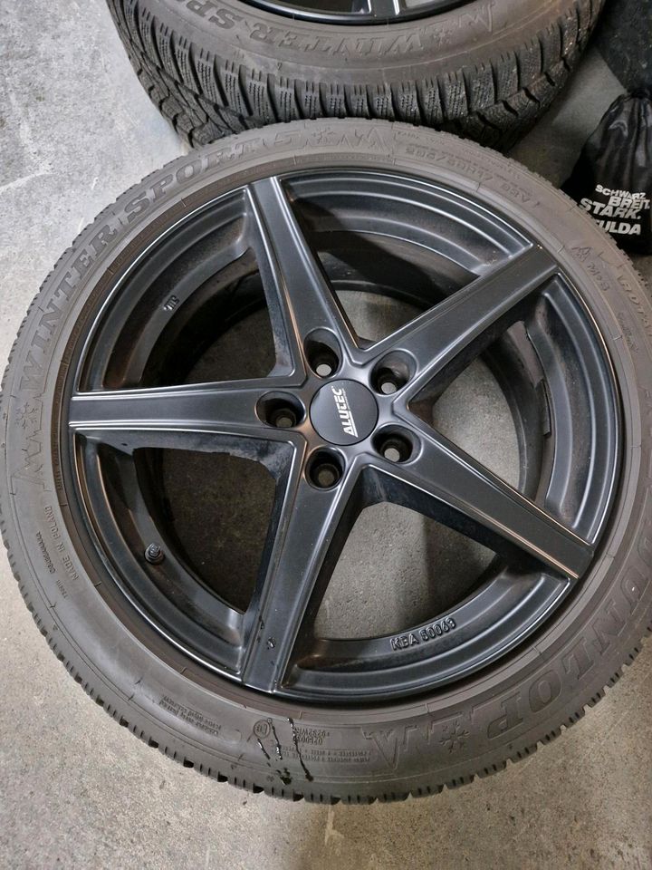 Winterräder Alutec Raptr Schwarz - 7,5 X 17  205/50 R17 93V M+S in Witten