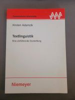 Textlinguistik von Kirsten Adamzik Niedersachsen - Burgdorf Vorschau