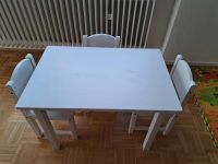 IKEA - Kinder - Tisch - Stuhl - weiß Hessen - Fronhausen Vorschau