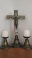 Kruzifix Kreuz mit Kerzenhalter Rheinland-Pfalz - Kruft Vorschau