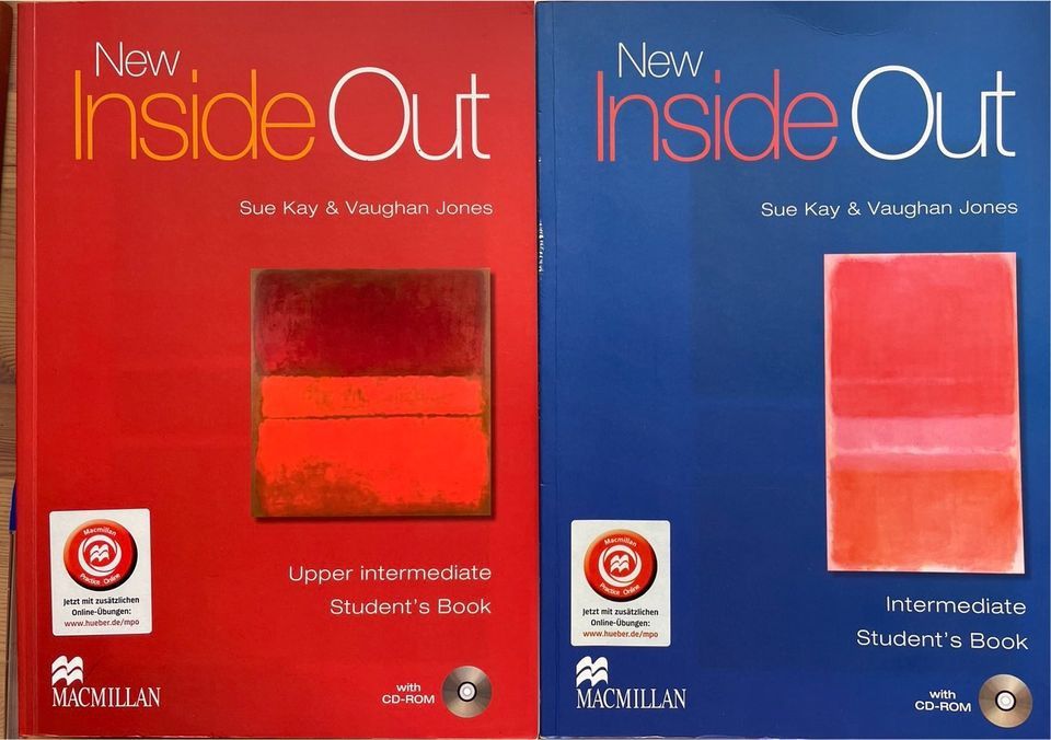 2 Lehrwerke Inside Out/CD-Rom English Macmillan in Hamburg