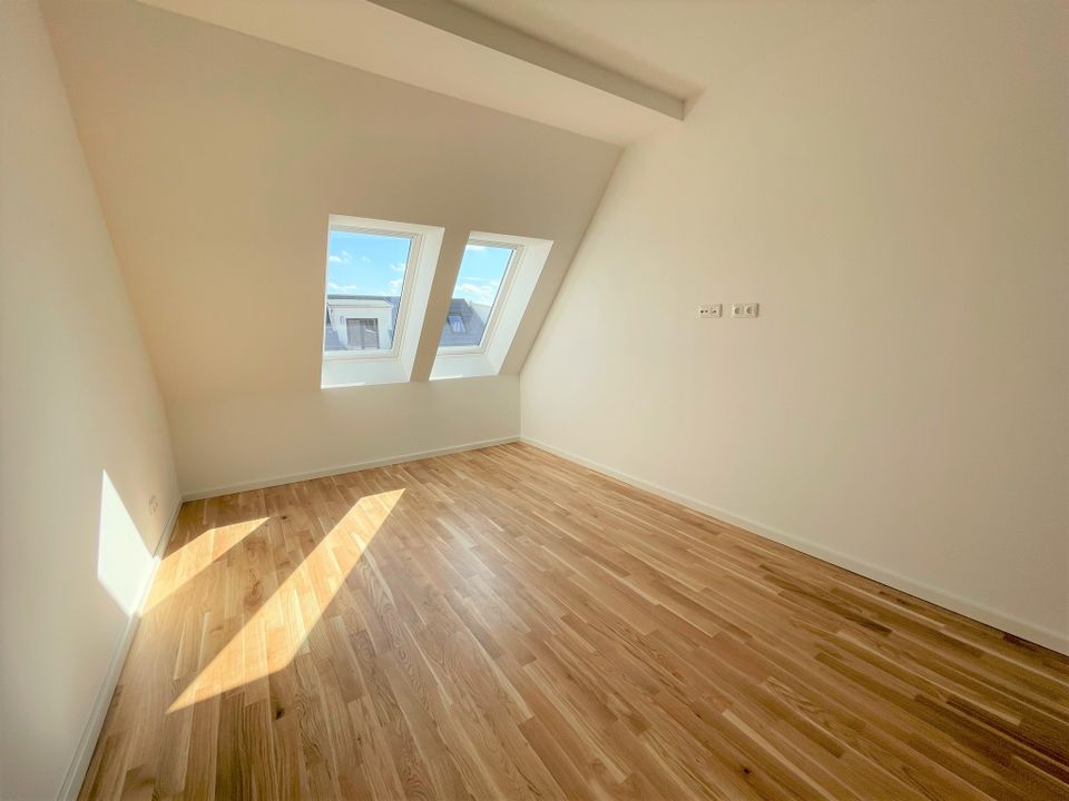 Penthouse - Erstbezug! Neu vermieten oder selbst einziehen - mit Einbauküche und Stellplatz in Leipzig