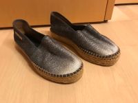 Espadrilles Guess 38 silber Glitzer Baden-Württemberg - Leinfelden-Echterdingen Vorschau