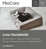 Hundesofa MiaCara Luna, neuwertig Bayern - Schwebheim Vorschau
