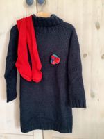 Verbaudet Strickkleid Kleid mit Strumpfhose Gr.116 Bayern - Türkenfeld Vorschau