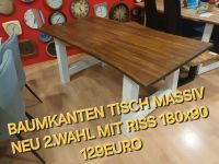 Baumkantentische massiv  180x90 200x100 ab129.-top preis Hessen - Gießen Vorschau