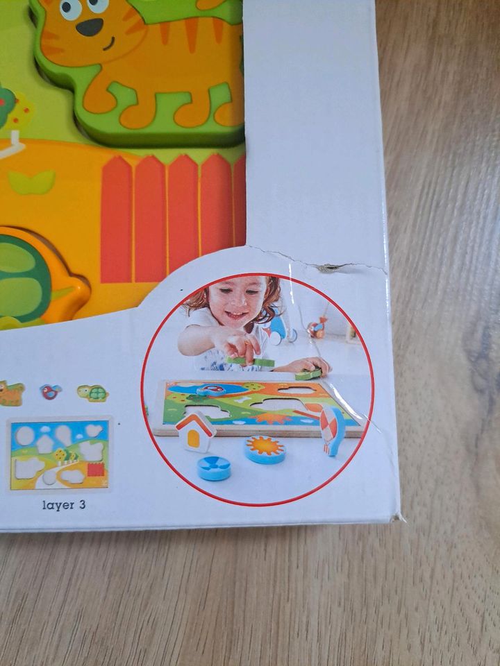 3 in 1 Puzzle Hape ab 1 Jahr in Ilsfeld