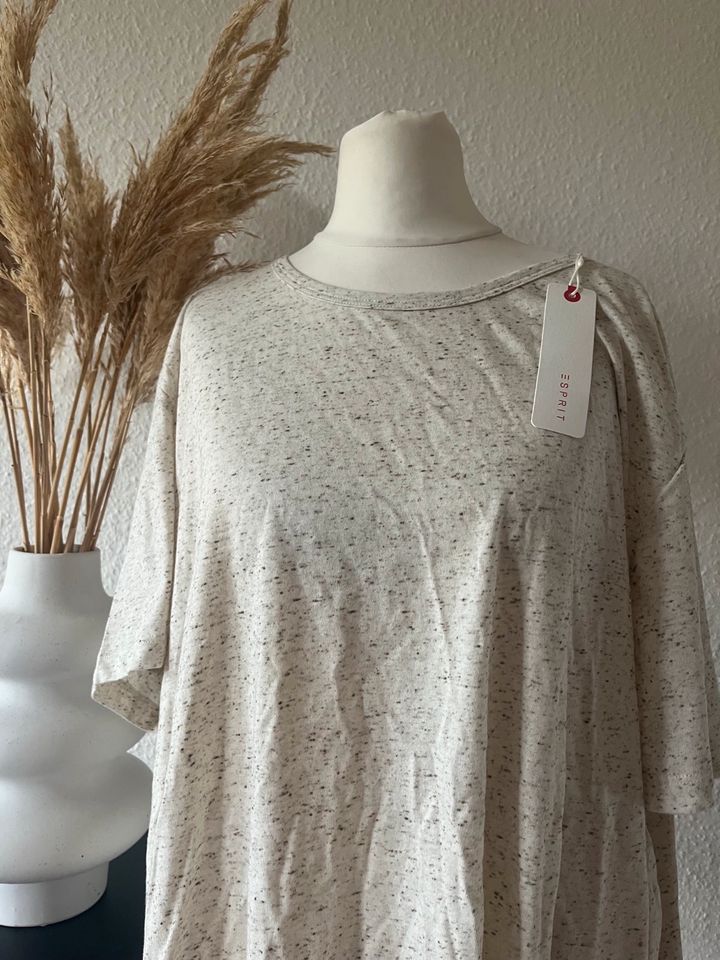 Esprit Shirt regular Fit unisex beige XXL NEU mit Etikett Basic in Katzweiler