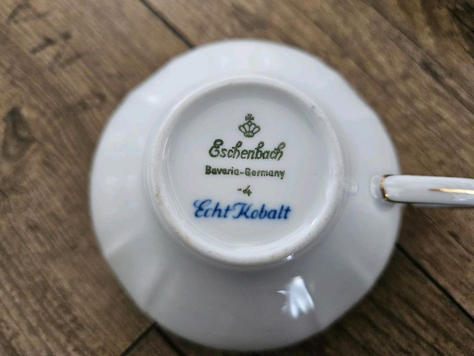 Kaffee Service aus Porzellan in Hage