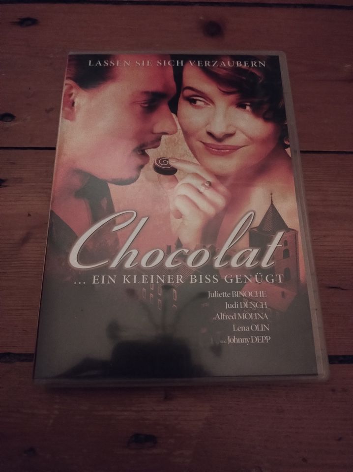 Chocolat Jhonny Depp Binoche DVD in Bielefeld