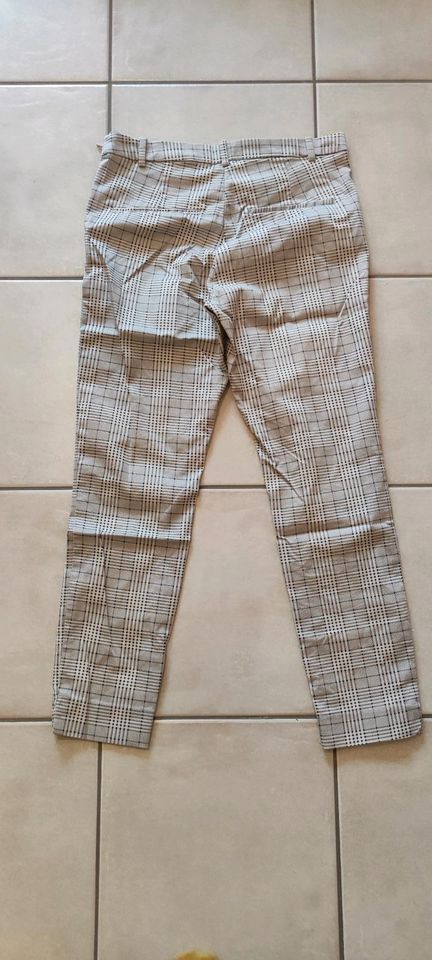 Leggings Stretch Hose H&M 40 kariert in Amelinghausen