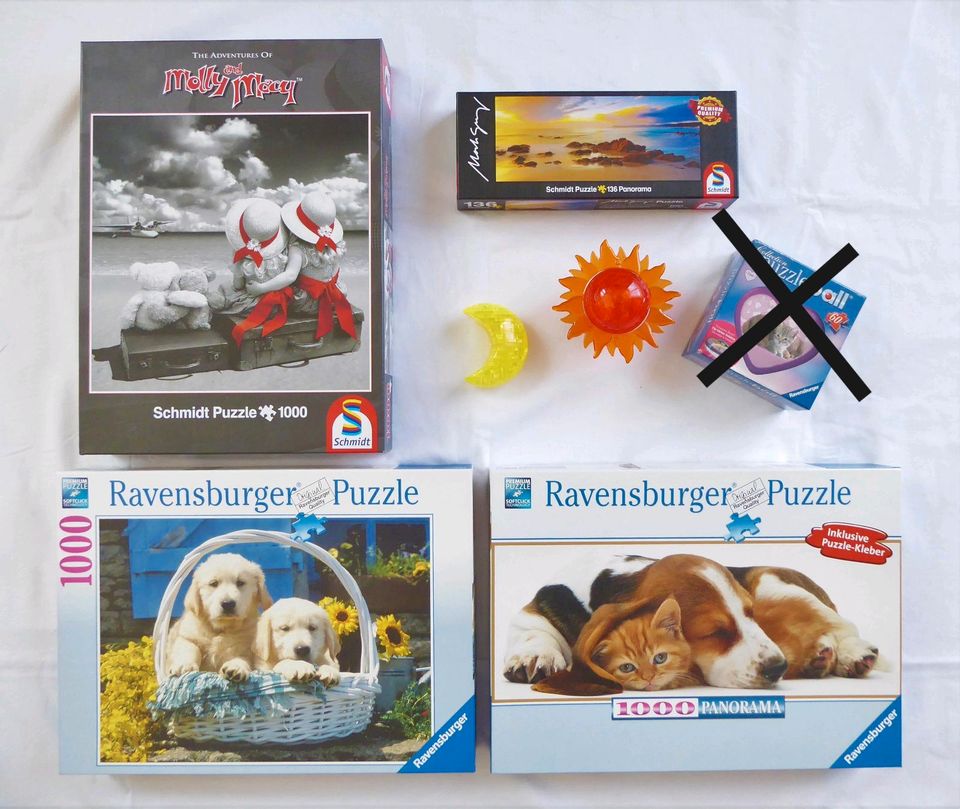 Puzzle und 3D-Puzzlebälle in Pesterwitz