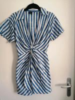 Ginatricot Sommerkleid Maritim blau weiß gestreift Bayern - Werneck Vorschau