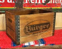 ORIG BURGER BEER ALE HOLZKISTE KISTE BIER VINTAGE MAN CAVE USA Nordrhein-Westfalen - Hamm Vorschau