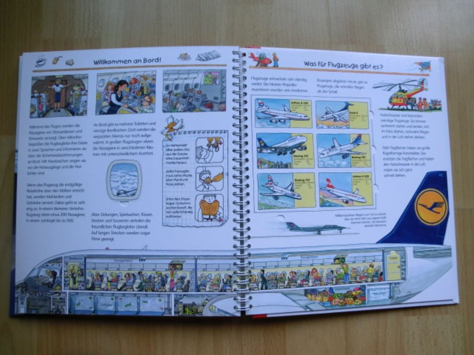 Alles über Flugzeuge WIESO? WESHALB? WARUM? Buch 4-7 Jahre in Düsseldorf