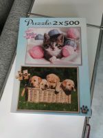 2 Puzzle Hunde und Katzen 500 Teile Hannover - Vahrenwald-List Vorschau