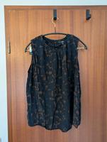 Uniqlo Print Top – Dunkelblau & Braun – Größe S München - Laim Vorschau