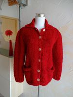 Strickjacke Wolljacke Damen 36 S 38 M gestrickte Jacke Vintage Hessen - Neuhof Vorschau