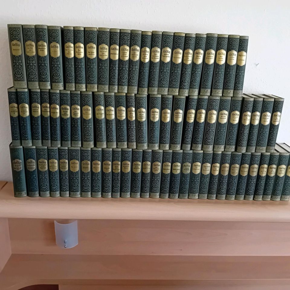 Karl May Sammlung,  74 Bücher, Verlag Bamberg, 60er Jahr in Sindelfingen