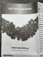 LED Tannengirlande 5m Lichterkette Baden-Württemberg - Filderstadt Vorschau