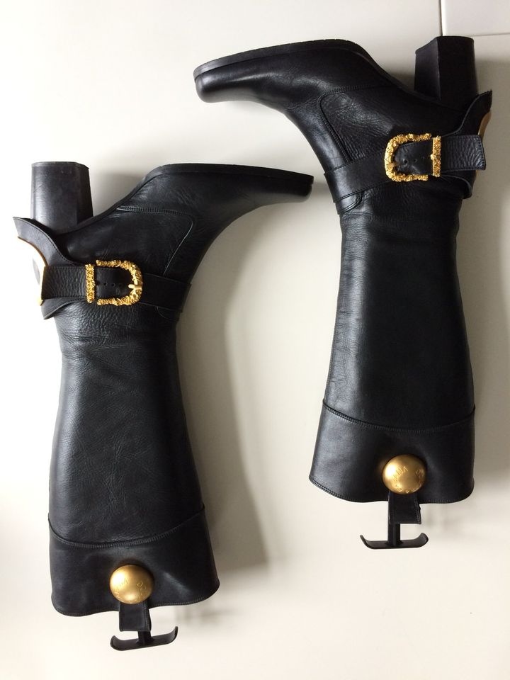 Dolce & Gabbana exklusive tolle Stiefel, Schwarz, Gr. 41,wie neu in Königstein im Taunus