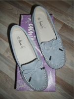 Annie G. Slipper Mokassin Ballerina Blau Gr.37 neu ungetragen Hessen - Taunusstein Vorschau