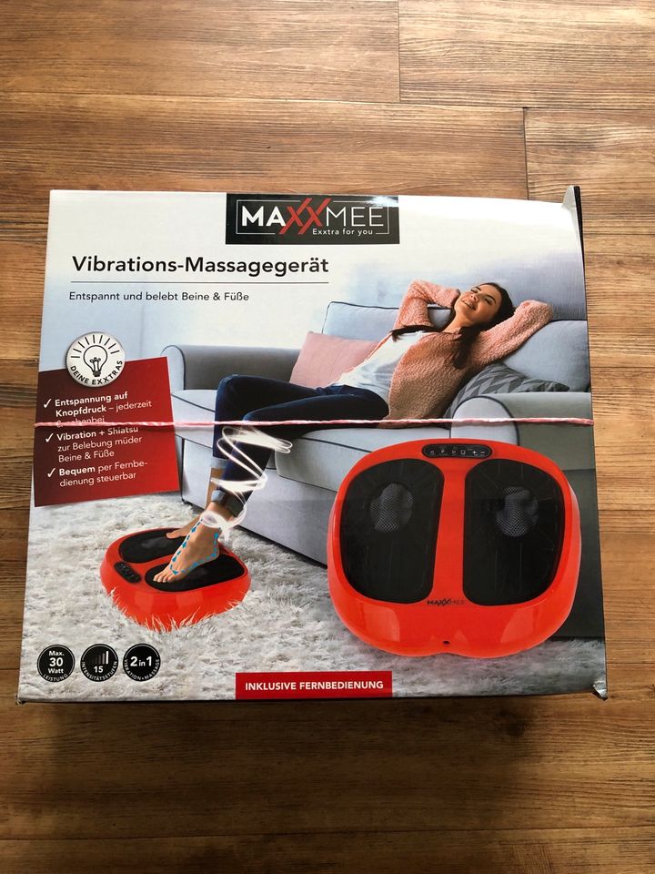 Maxxmee Vibrations- Massagegerät für Beine und Füße in Sachsen-Anhalt -  Hettstedt | eBay Kleinanzeigen ist jetzt Kleinanzeigen