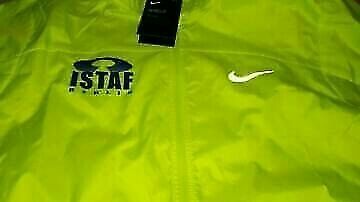 NIKE Laufjacke * Windjacke ISTAF Berlin 2016 Gr.XL gelb Jacke NEU in Berlin