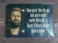 Bud Spencer Blechschild Sachsen-Anhalt - Naumburg (Saale) Vorschau