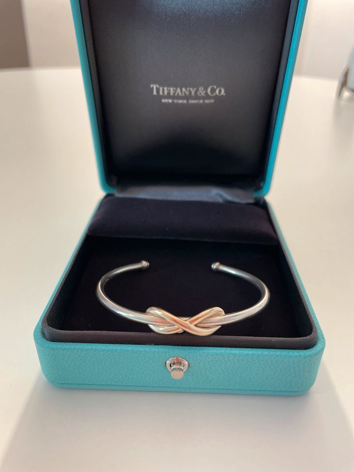 Tiffany& Co Armreif Silber mit Roségold in München