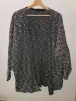 Grau-Schwarz meliert dicker offener Cardigan Strickjacke in M Bayern - Würzburg Vorschau