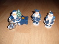 3 kleine Weihnachtsmänner - Höhe ca. 8 cm Hessen - Rotenburg Vorschau