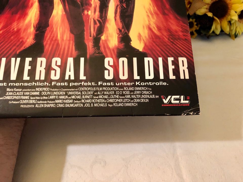 UNIVERSAL SOLDIER LASERDISC 1992 SUPER ZUSTAND DEUTSCH UNCUT in Telgte