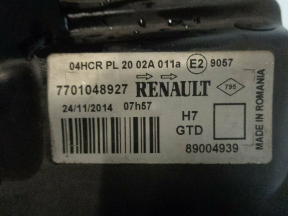 Renault Laguna Bj.05 orig. Scheinwerfer links 7701048927 in Harrislee