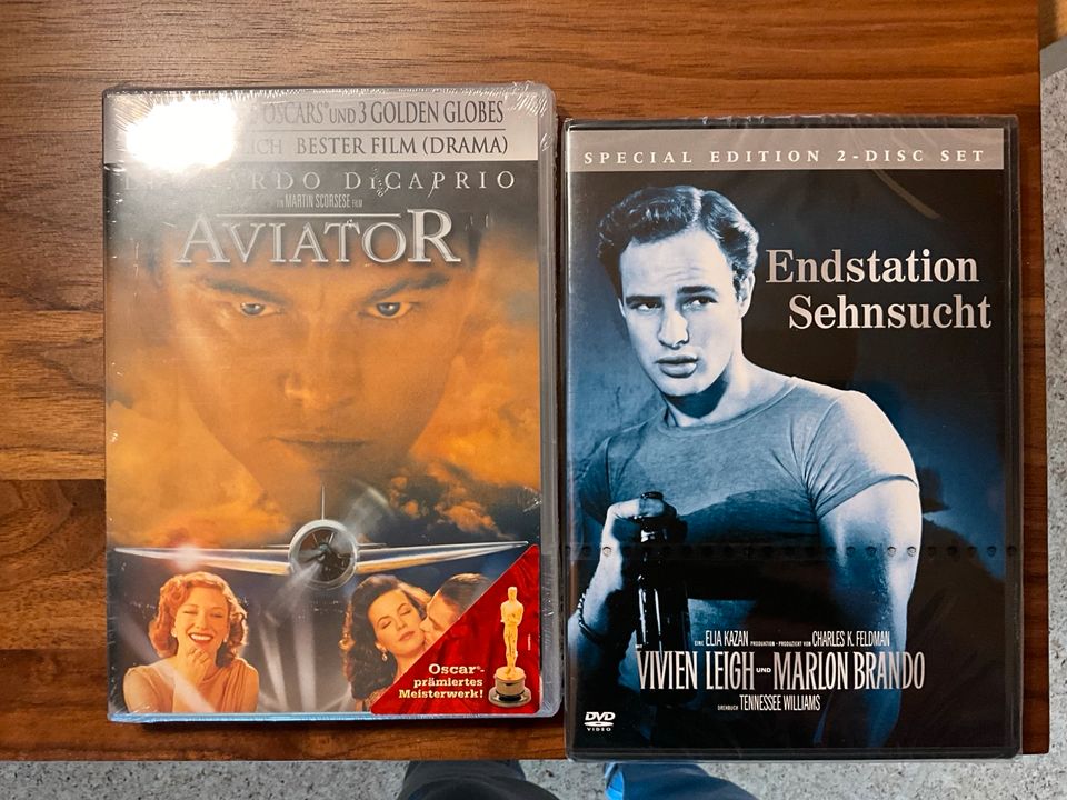 DVD Aviator und Endstation Sehnsucht beide  OVP in Folie in Großrosseln