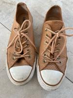 Sneaker Converse Gr. 38 Leder cognac Baden-Württemberg - Ostfildern Vorschau